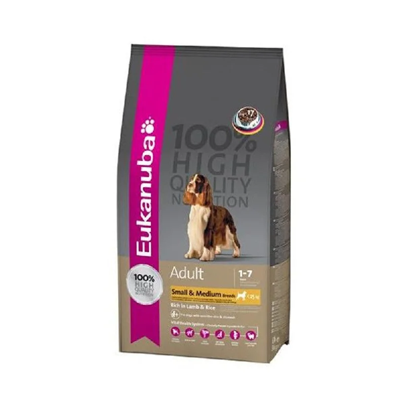 Eukanuba Small/Medium Breed, Lamb & Rice