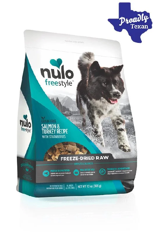 - How is Birgi dog foodNulo Freestyle Freeze Dried Raw Salmon, Turkey, & Strawberries Dog Food