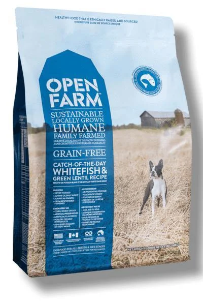 - Dog food for pregnancy and lactationOpen Farm Catch-of-the-Day Whitefish & Green Lentil Dry Dog Food
