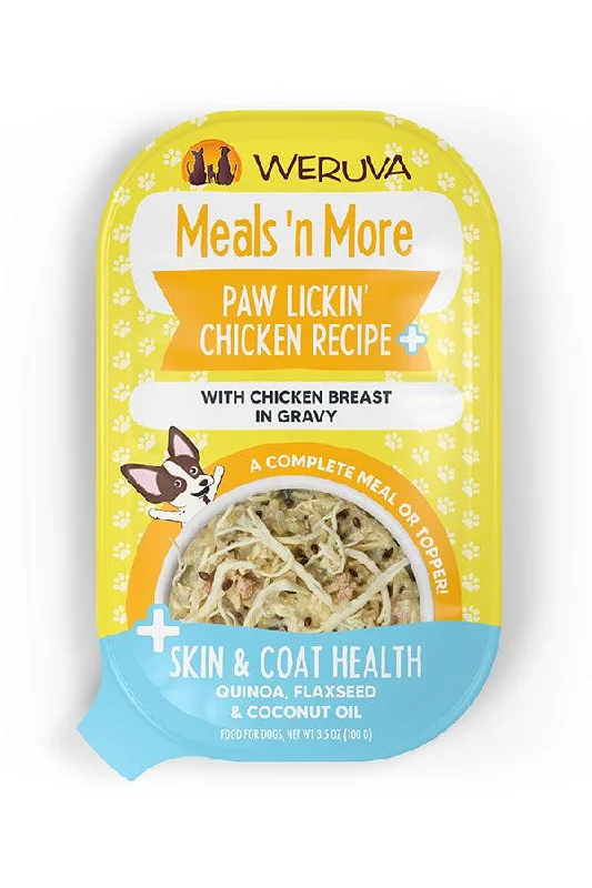 -Grain-free dog food recommendationWeruva Paw Lickin Chicken Meals n More Canned Dog Food